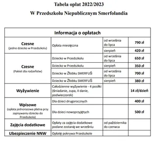 Przedszkole Niepubliczne Smerfolandia i Żłobek Smerfuś image 8
