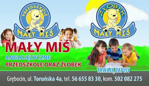 Prywatne Przedszkole Anglojęzyczne Mały Miś Sp Z Oo W Grębocinie - zdjęcie 1