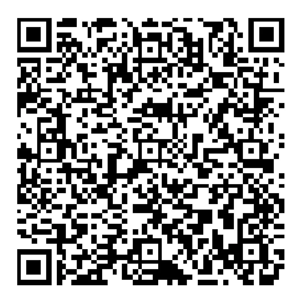 a qr code is shown on a white background