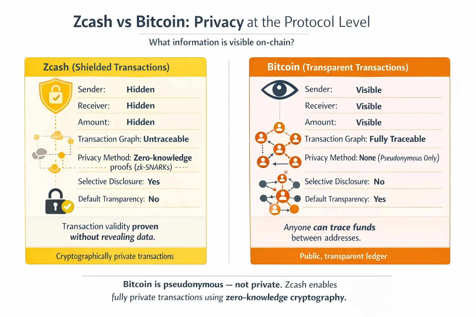 Zcash vs Bitcoin Privacy.webp