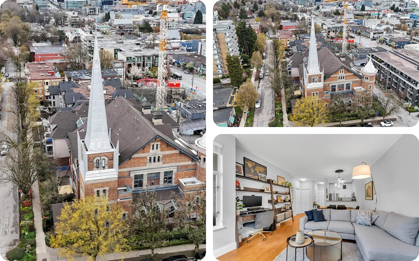 Listing spotlight — The Cornerstone Mount Pleasant heritage condo