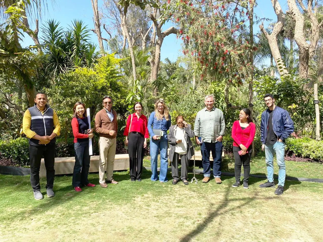 ZED TEAM VISITED MAZHAR BOTANIC GARDEN