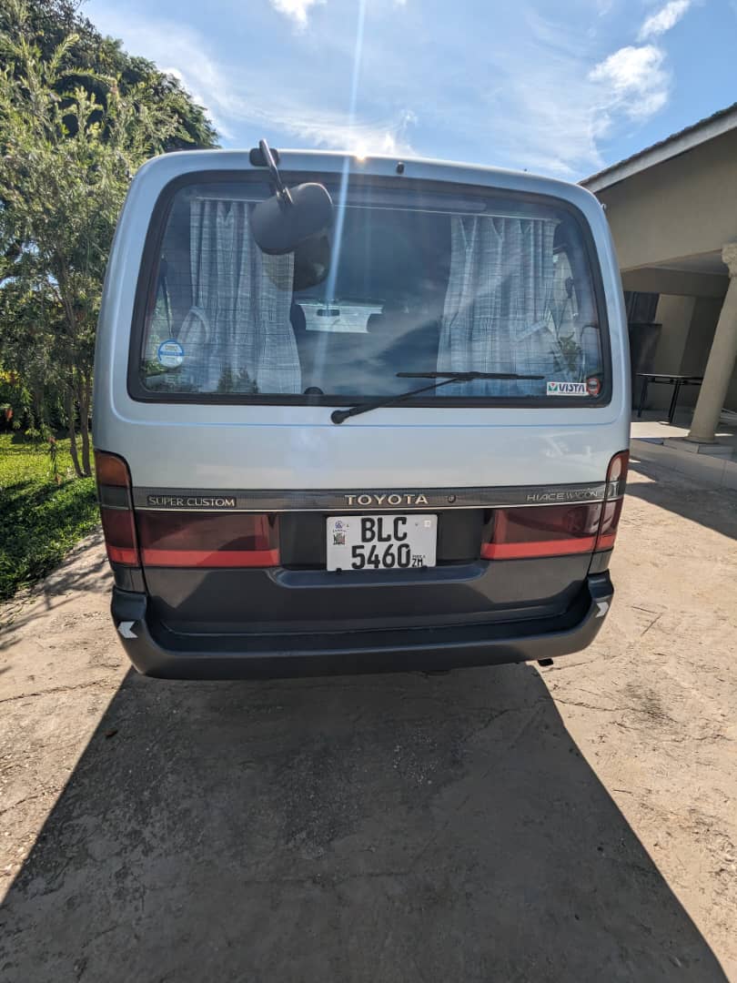 1992 Toyota Hiace Wagon > Added on 2024-07-15 > Tickethost Zambia