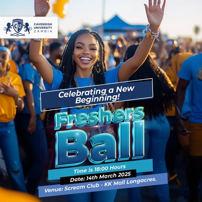 Cavendish University Zambia’s Fresher’s Bash!