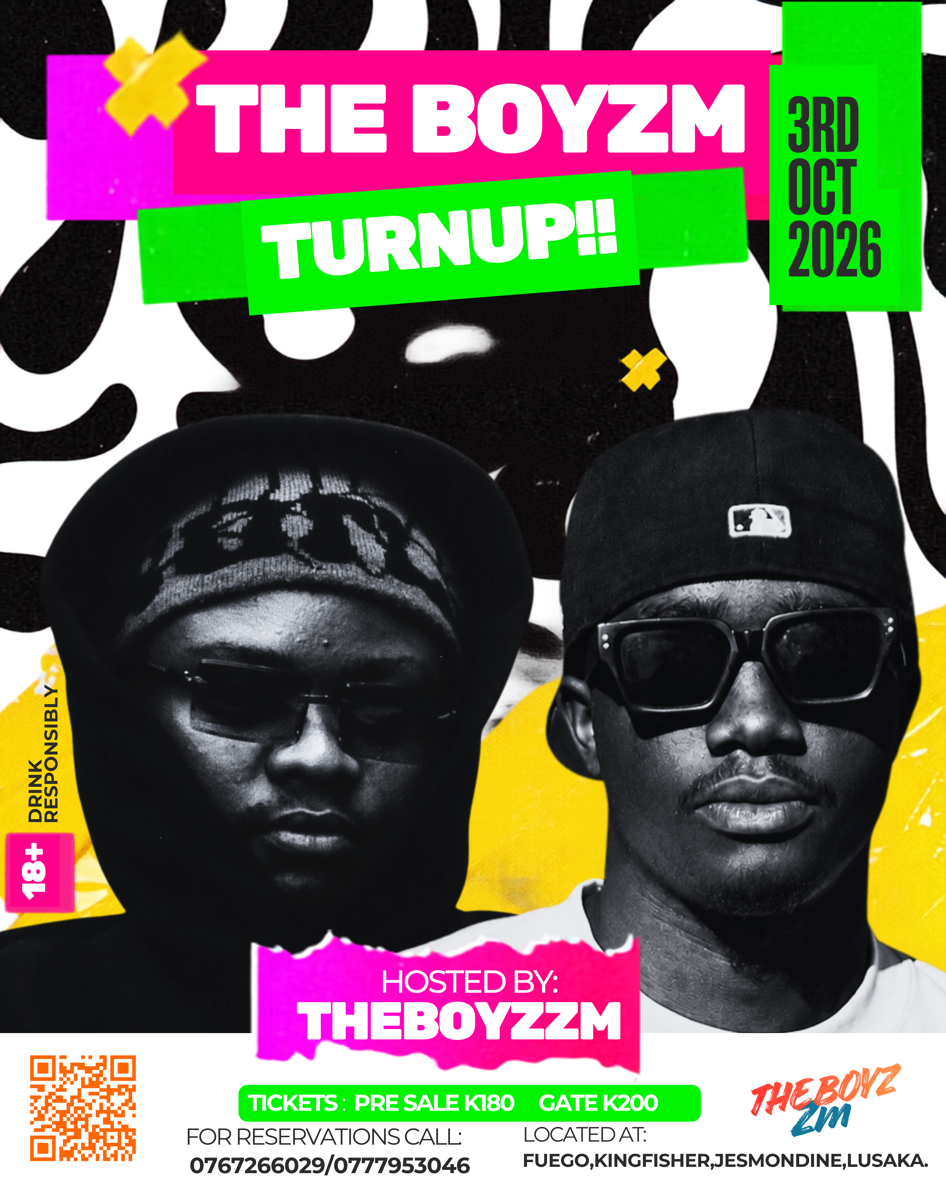 THE BOYZ TURN UP!!