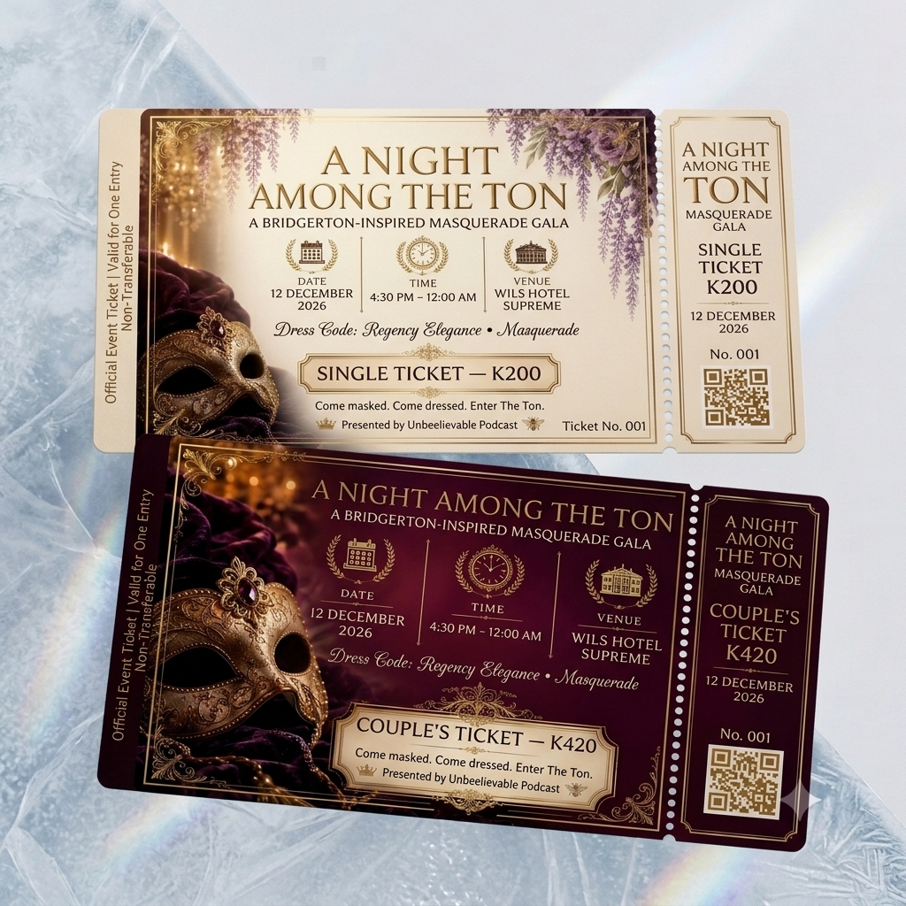 ticket for A Night Among The Ton