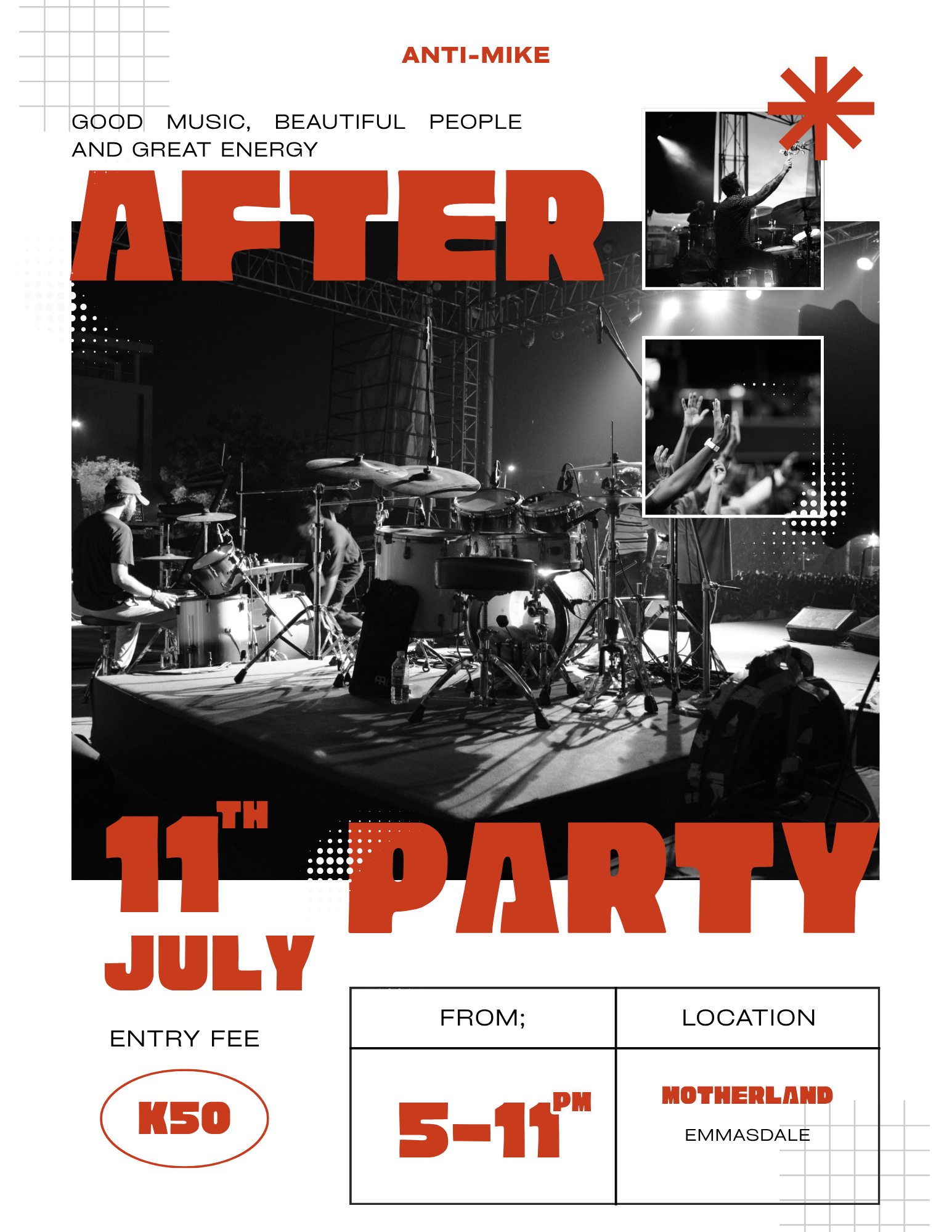 ticket for Anti-Mike's Release Party