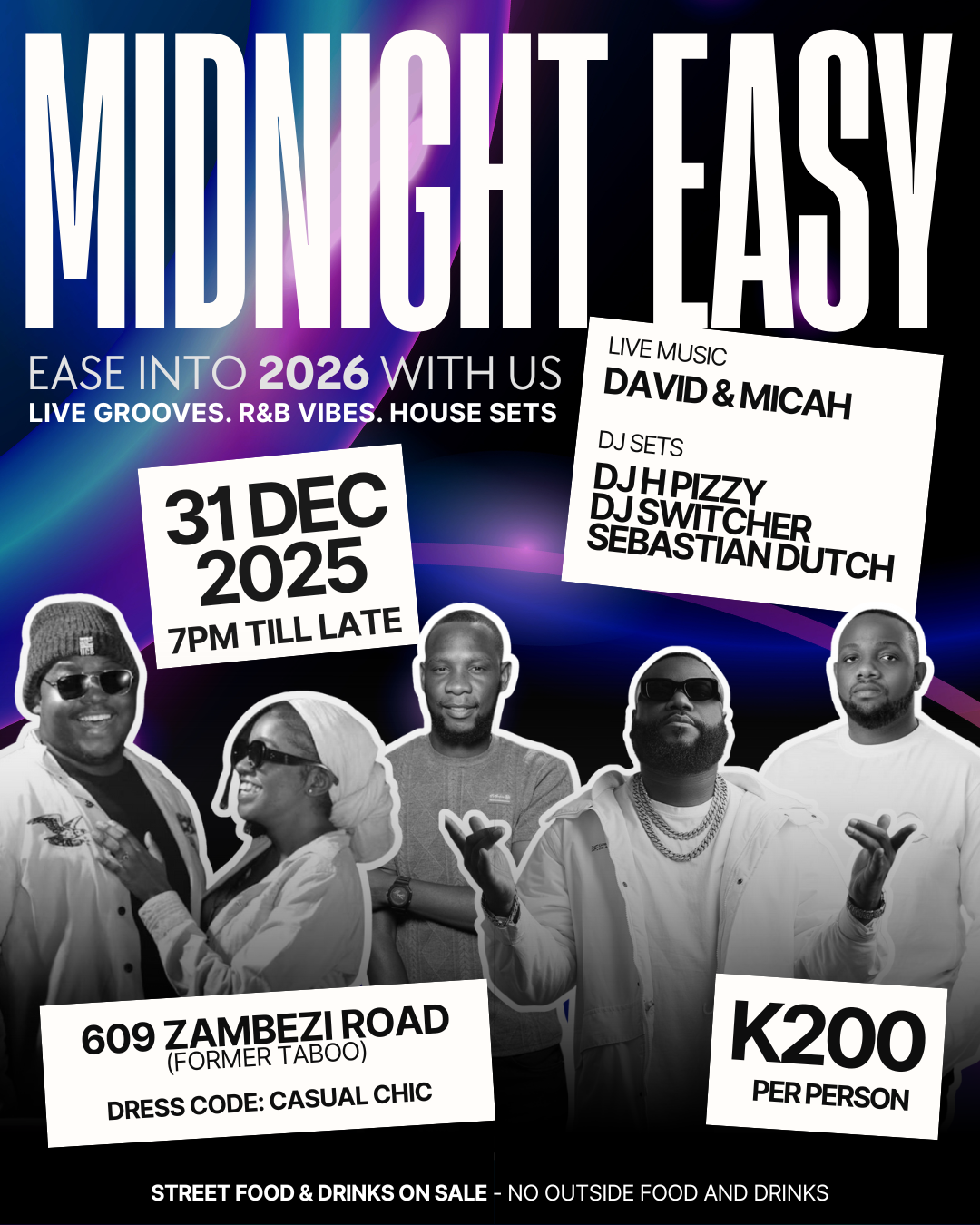 ticket for MIDNIGHT EASY