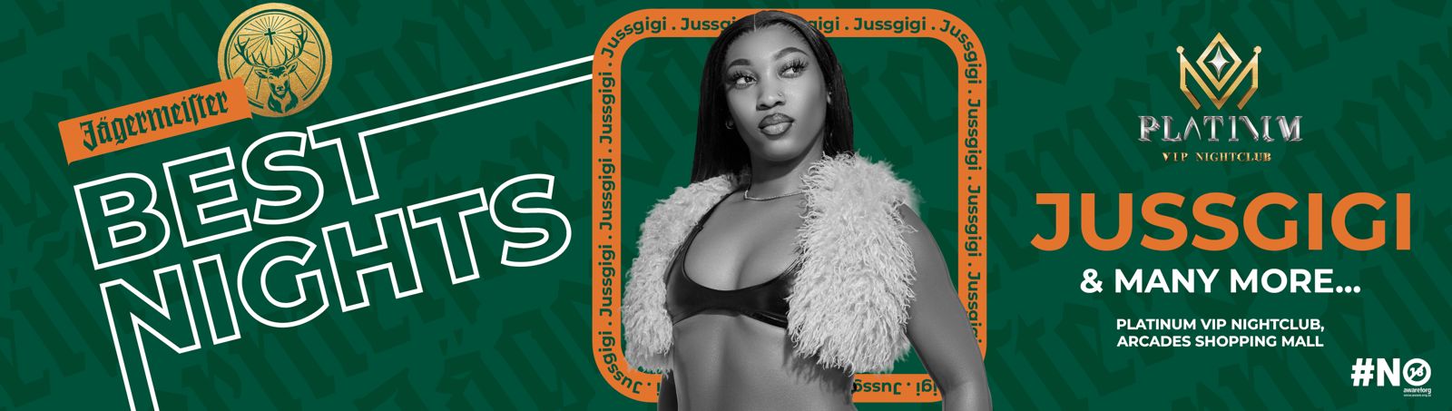 ticket for JÄGERMEISTER BEST NIGHTS