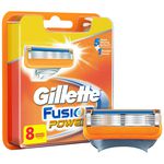 Gillette Fusion - Power Shaving Razor Blades Cartridge 8 pcs Gillette Fusion - Power Shaving Razor Blades Cartridge 8 pcs
