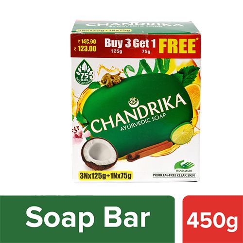 Chandrika Ayurvedic Soap 125 g Chandrika Ayurvedic Soap 125 g
