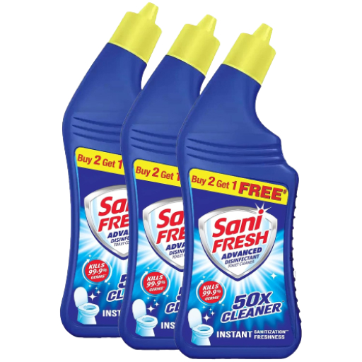 Sanifresh Toilet Cleaner (Buy 2 Get 1 Free) 500 ml Sanifresh Toilet Cleaner (Buy 2 Get 1 Free) 500 ml