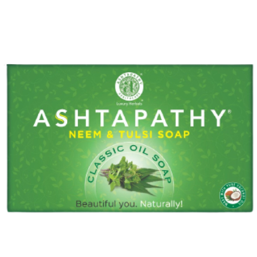 Ashtapathy Neem & Tulsi Soap 4+1 Combi 75G X 5 No 75 g Ashtapathy Neem & Tulsi Soap 4+1 Combi 75G X 5 No 75 g