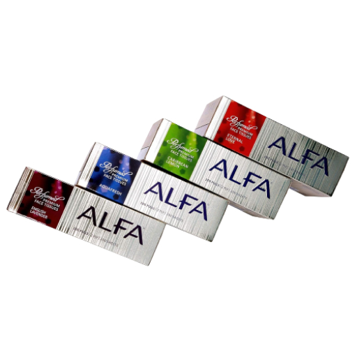 Alfa Flow Mints Premium Face Tissue 50 pcs Alfa Flow Mints Premium Face Tissue 50 pcs
