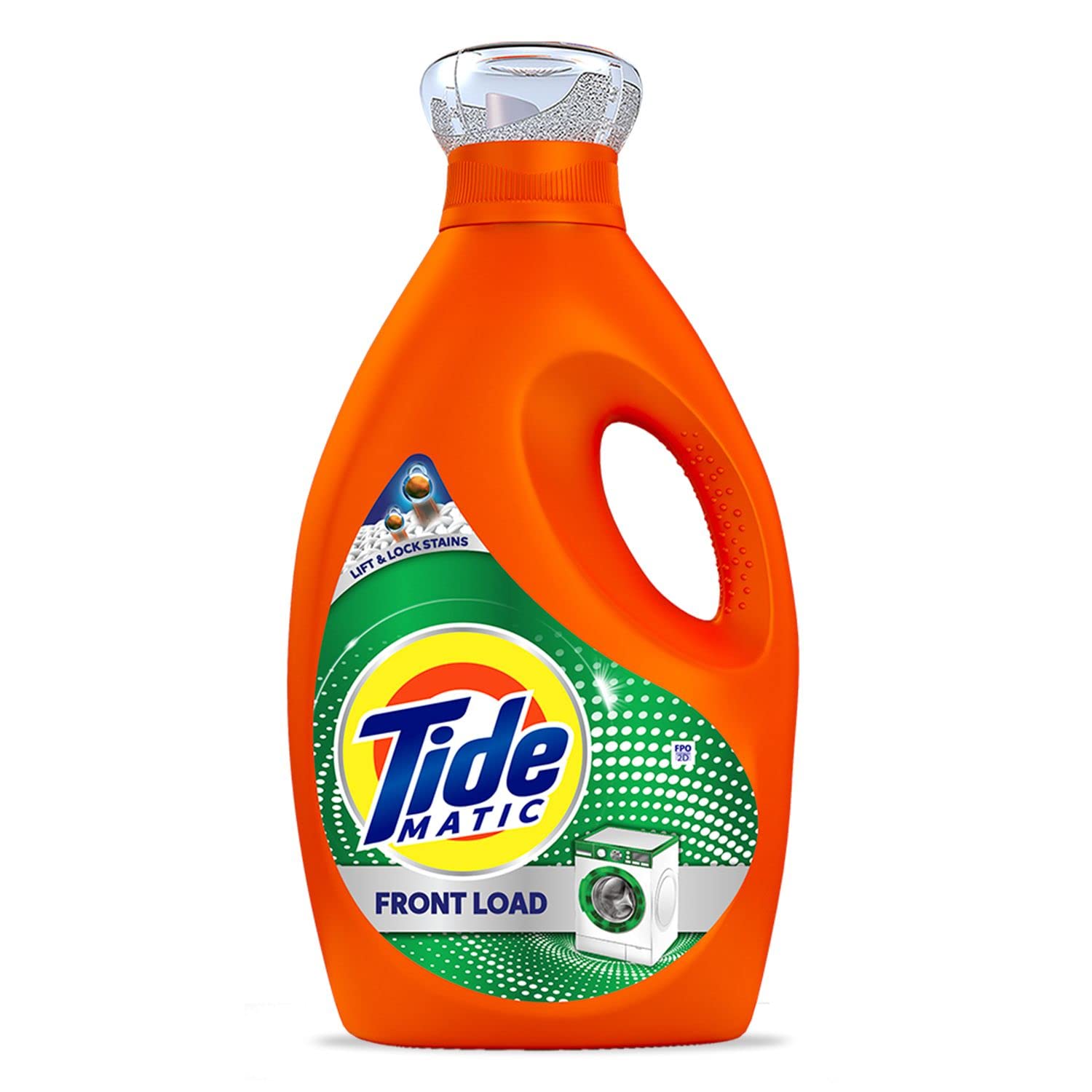 Tide Matic Liquid Detergent Bottle-Front Load 850 ml Tide Matic Liquid Detergent Bottle-Front Load 850 ml