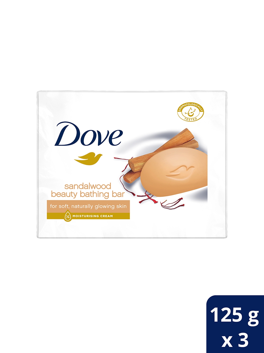Dove Sandal Wood Beauty Bathing Bar 375 g Dove Sandal Wood Beauty Bathing Bar 375 g