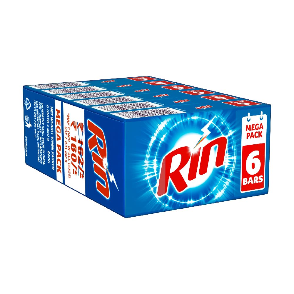 Rin Bar Soap 6*250 g
