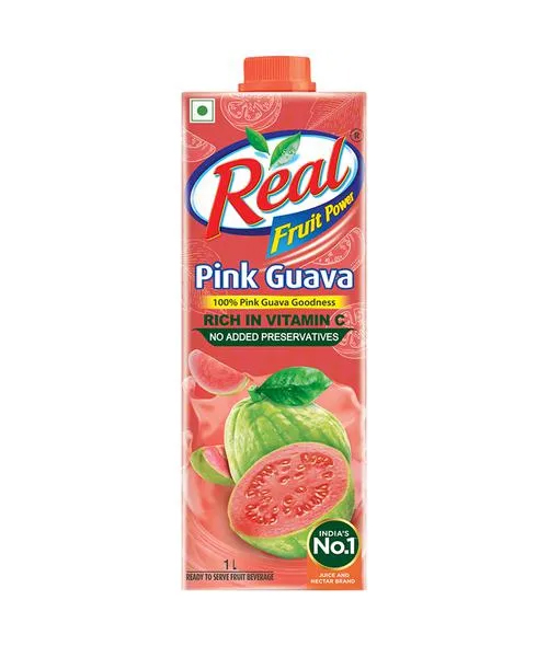 Real Fruit Juice -Pink Guava 1 l Real Fruit Juice -Pink Guava 1 l