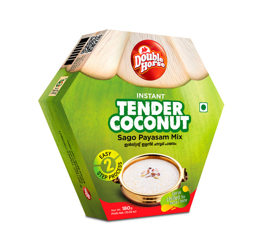 Double Horse Instant Tender Coconut Sago Payasam Mix 180 g