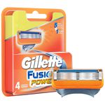 Gillette Fusion - Power Shaving Razor Blades Cartridge 4 pcs Gillette Fusion - Power Shaving Razor Blades Cartridge 4 pcs