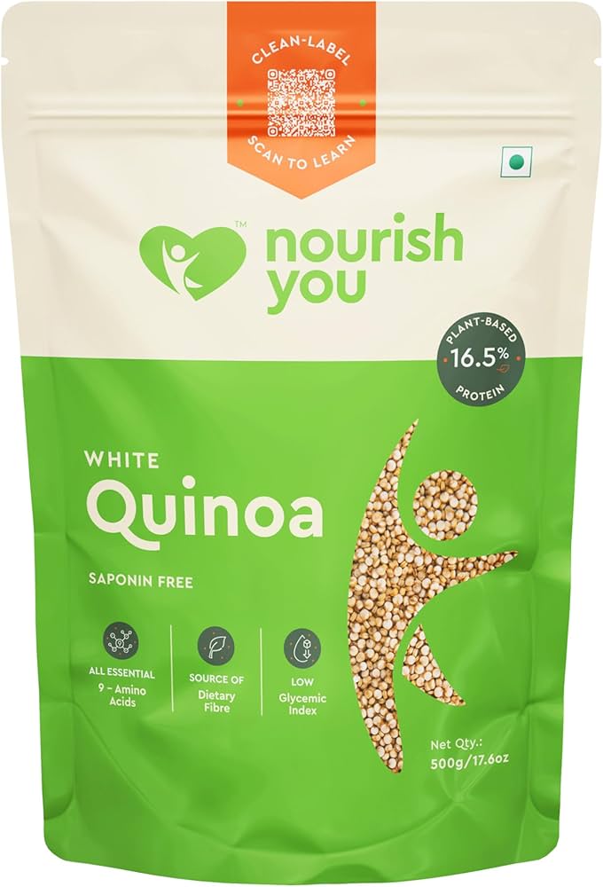 Nourish You White Quinoa 500 g (Breakfast Cereals)