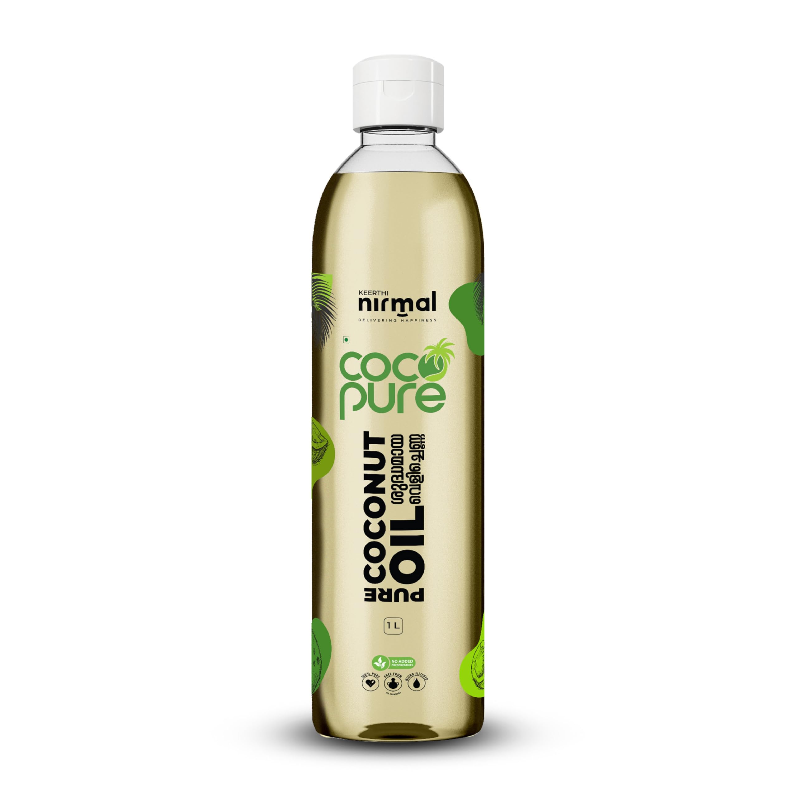 Keerthi Nirmal Coconut Oil Pet Bottle 1 l