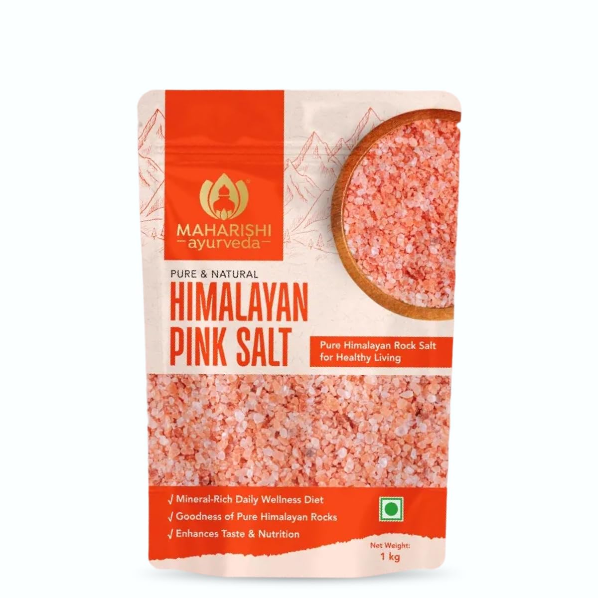 Maharishi Ayurveda Himalayan Pink Salt 500 g
