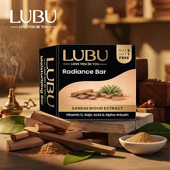 Lubu Radiance Bar Sandalwood Extract Soap 100 g (Bathing Soap) Lubu Radiance Bar Sandalwood Extract Soap 100 g (Bathing Soap)