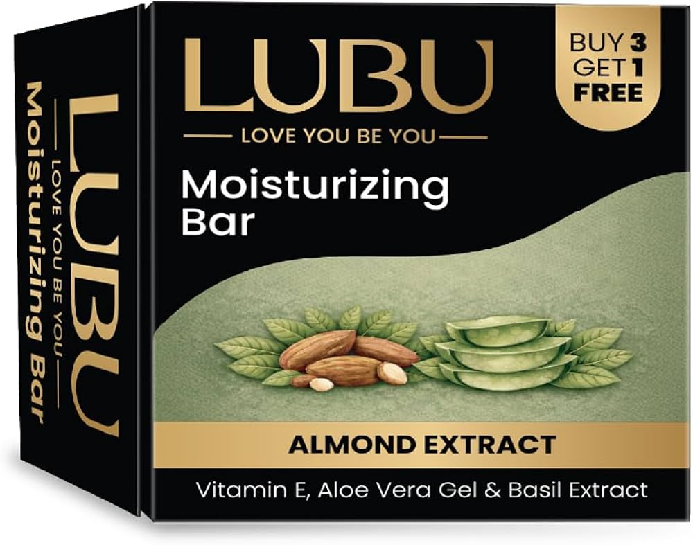 Lubu Moisturizing Bar Almond Extract Soap 100 g (Bathing Soap) Lubu Moisturizing Bar Almond Extract Soap 100 g (Bathing Soap)