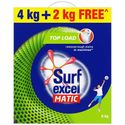 Surf Excel Detergent Powder - Matic, Top Load 4 kg Surf Excel Detergent Powder - Matic, Top Load 4 kg