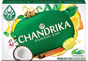 Chandrika Ayurvedic Soap 125 gm (Pack of 3) 125 g Chandrika Ayurvedic Soap 125 gm (Pack of 3) 125 g