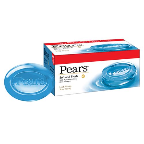 Pears Soft & Fresh Soap Bar 125 g Pears Soft & Fresh Soap Bar 125 g