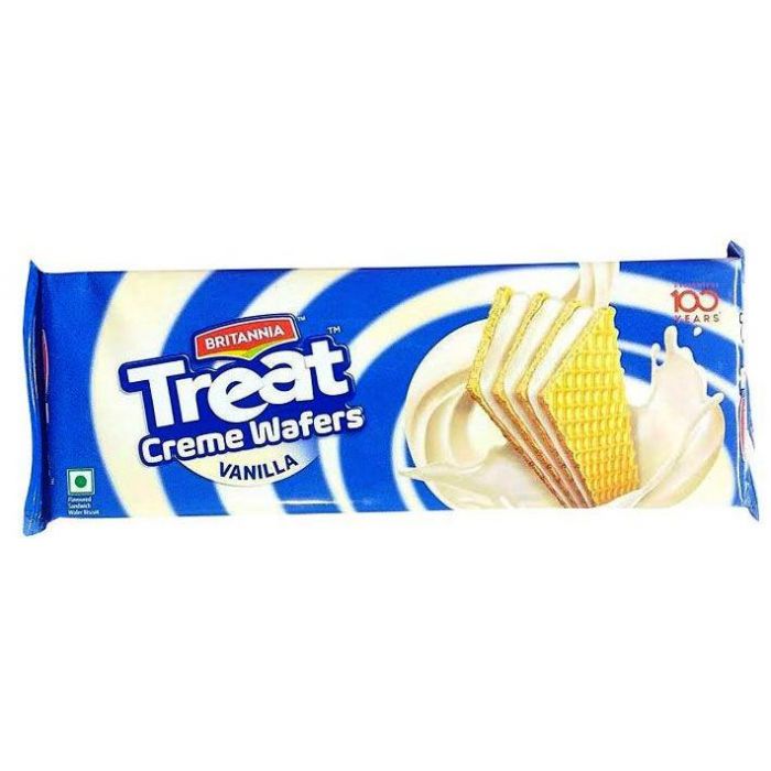 Britannia Treat Creme Wafers - Vanilla 75 g Britannia Treat Creme Wafers - Vanilla 75 g