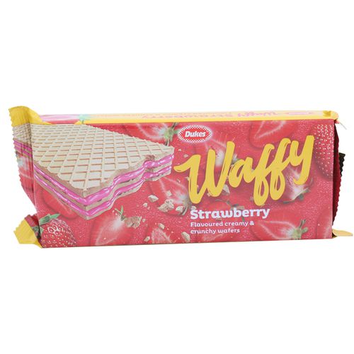 Dukes Wafers - Waffy (Strawberry ) 75 g Dukes Wafers - Waffy (Strawberry ) 75 g