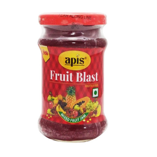 Apis Fruit Blast Mixed Fruit Jam 450 g Apis Fruit Blast Mixed Fruit Jam 450 g