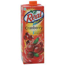 Real Juice - Fruit Power, Cranberry 1 L Real Juice - Fruit Power, Cranberry 1 L