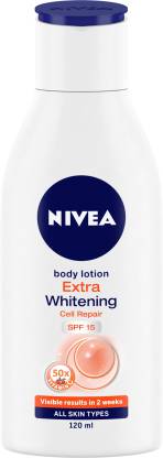 Nivea Body Lotion - Extra Whitening Cell Repair SPF 15 200 ml Nivea Body Lotion - Extra Whitening Cell Repair SPF 15 200 ml