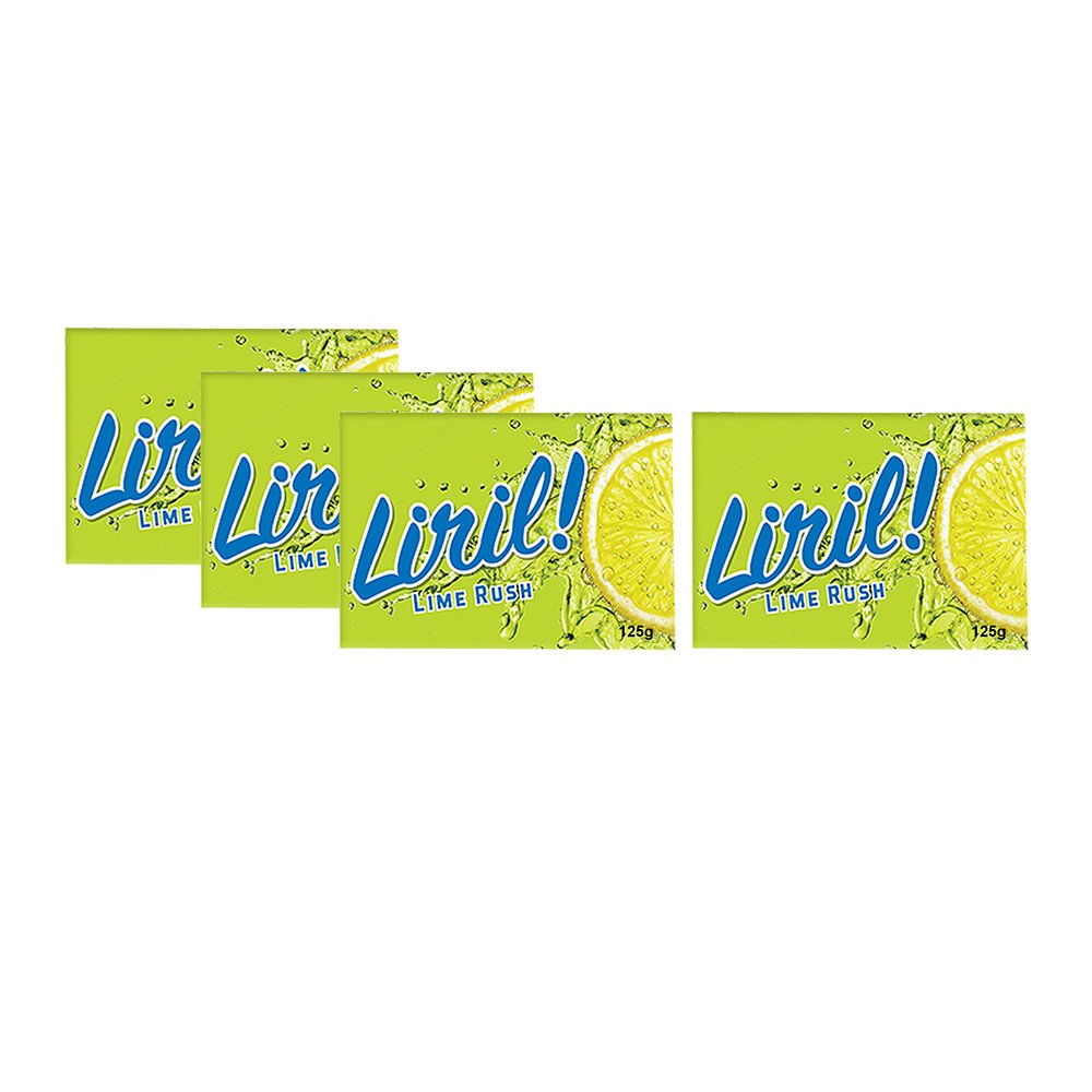 Liril Lime Rush Soap (Buy 3 Get 1 Free) 125 g Liril Lime Rush Soap (Buy 3 Get 1 Free) 125 g