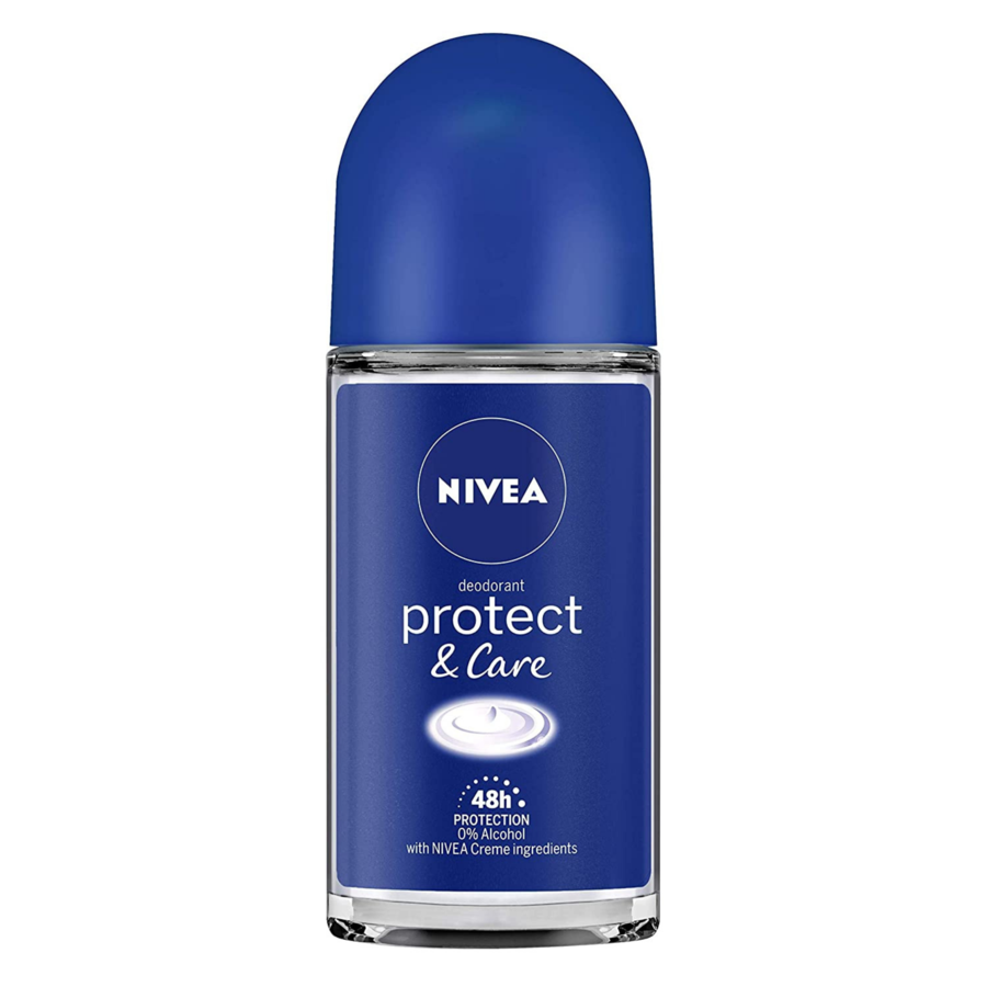 Nivea Deodorant Roll On, Protect & Care 50 ml Nivea Deodorant Roll On, Protect & Care 50 ml
