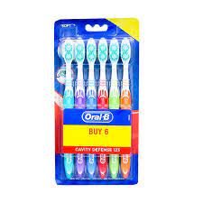 Oral-B Cavity Defense 123 Toothbrush - Soft (Pack of 6) Oral-B Cavity Defense 123 Toothbrush - Soft (Pack of 6)