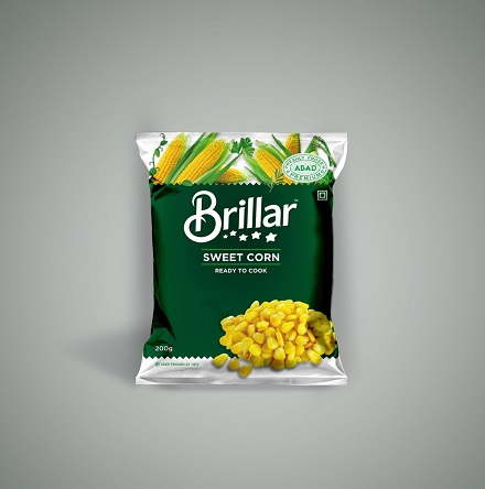 Brillar Frozen Sweet Corn 500 g Brillar Frozen Sweet Corn 500 g