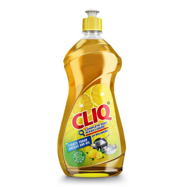 Cliq Dish Wash Liquid - Lemon 500 ml Cliq Dish Wash Liquid - Lemon 500 ml