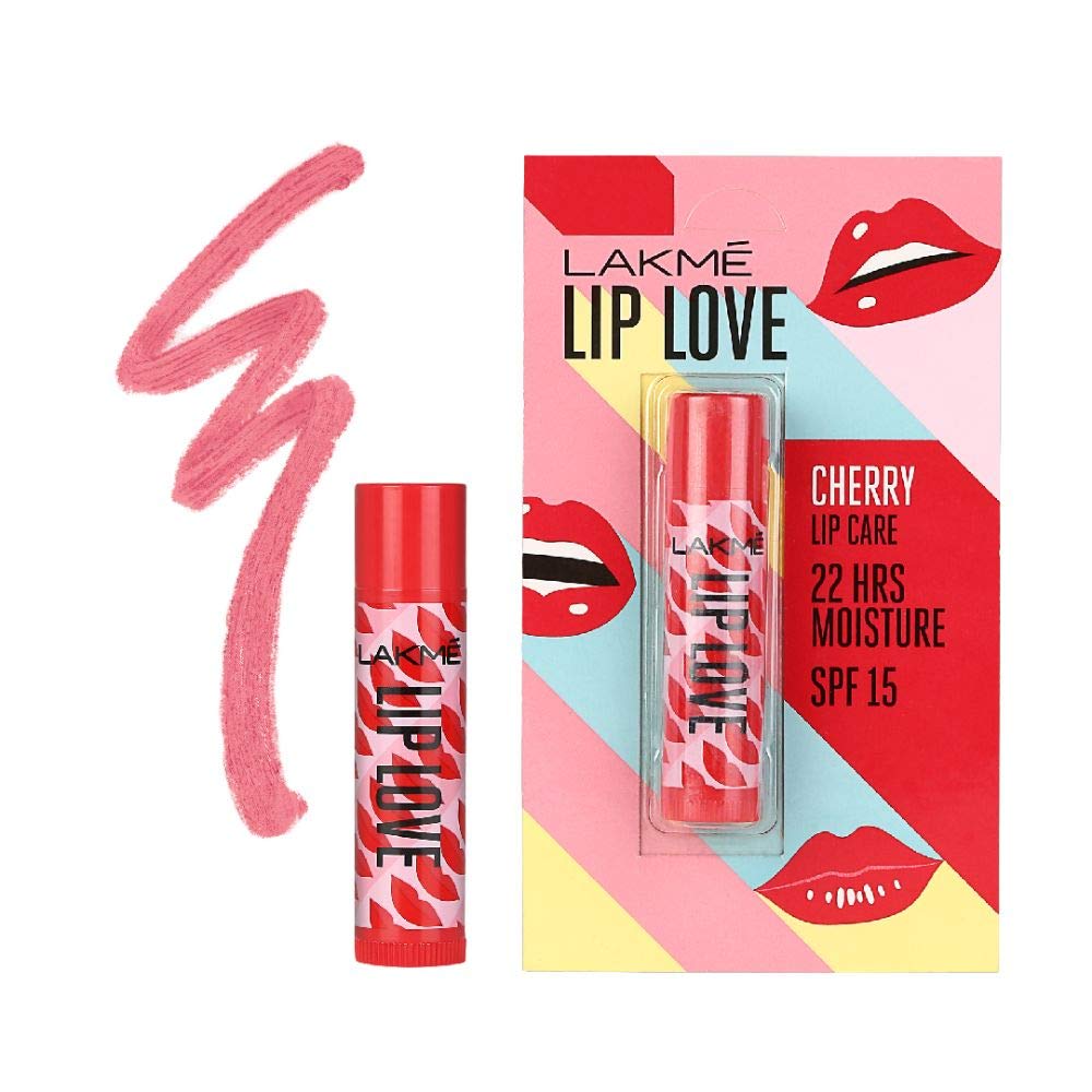 Lakme Lip Love Chapstick Cherry, Lip Balm Lakme Lip Love Chapstick Cherry, Lip Balm