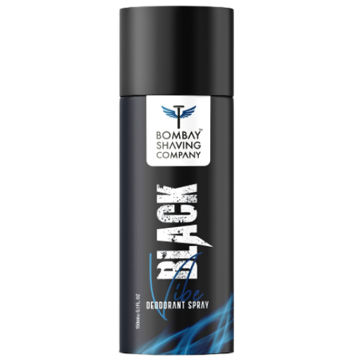 Bombay Shaving Company Deodorant For Men - Black Vibe 150 ml Bombay Shaving Company Deodorant For Men - Black Vibe 150 ml