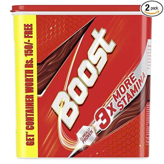 Boost Nutrition Drink - Health, Energy & Sports Container (500 g x 2) 1 kg Boost Nutrition Drink - Health, Energy & Sports Container (500 g x 2) 1 kg