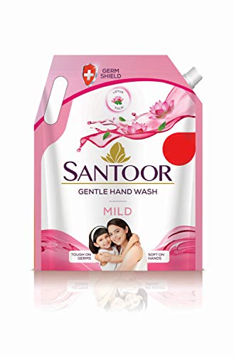 Santoor Gentle Hand Wash Mild 100 ml Santoor Gentle Hand Wash Mild 100 ml
