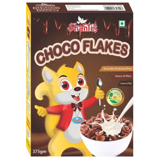 Shantis Choco Flakes (Buy 1 Get 1 Free) 375 g Shantis Choco Flakes (Buy 1 Get 1 Free) 375 g