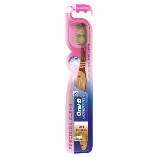 Oral-B Sensitive & Gums Precision Clean Extrasofr (Buy 2 Get 2 Free) pcs Oral-B Sensitive & Gums Precision Clean Extrasofr (Buy 2 Get 2 Free) pcs