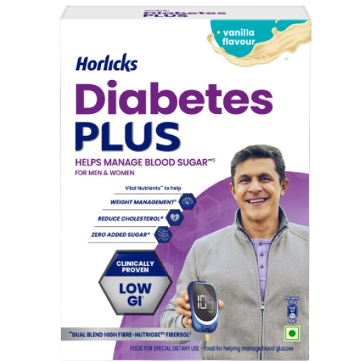 Horlicks Diabetes Plus Vanila Container 400 g Horlicks Diabetes Plus Vanila Container 400 g