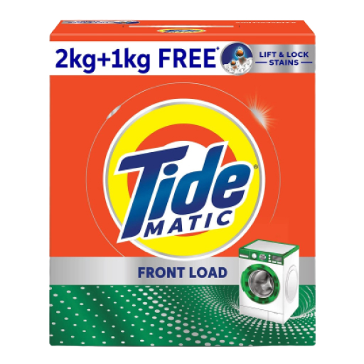Tide Matic Front Load - Detergent Powder 3 g Tide Matic Front Load - Detergent Powder 3 g